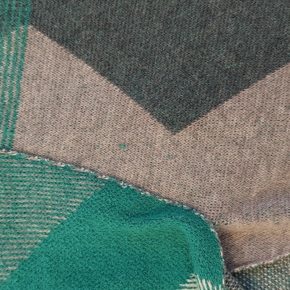 Moth for Anthropologie Chevron Striped Faux Wrap Knitted Pencil Skirt Size XSP - Picture 6 of 16